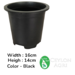Black pots | මල් බදුන්