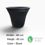 Black pots | මල් බදුන්