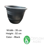 Black pots | මල් බදුන්